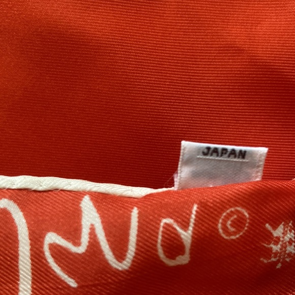 Vintage Vera Neumann square mod graphic scarf - Picture 5 of 15